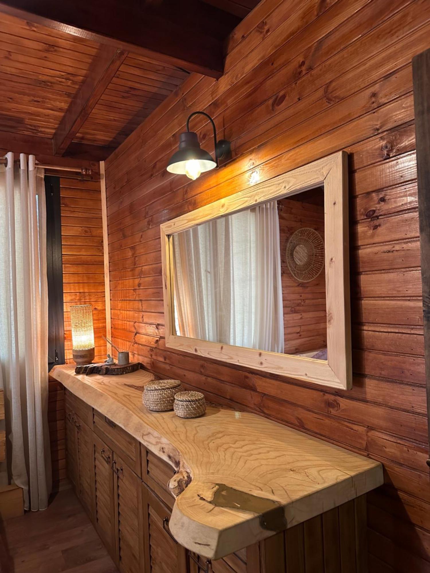 Panurlawoodenhouse Oezel Havuz& Sauna Mavi Exterior photo