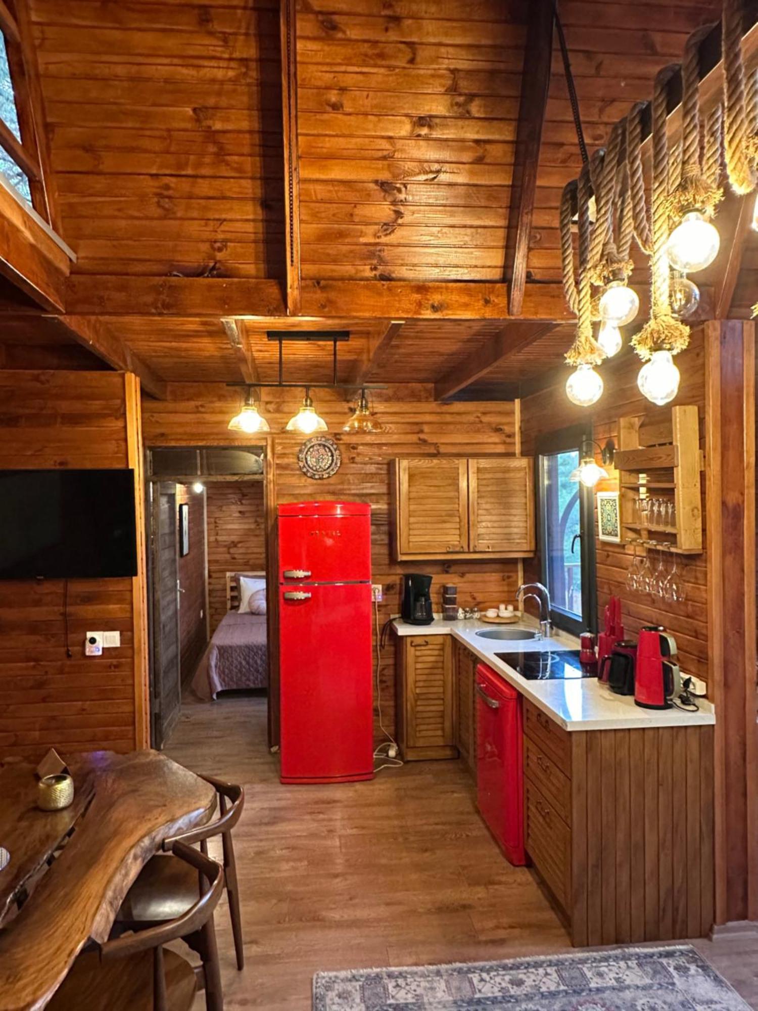 Panurlawoodenhouse Oezel Havuz& Sauna Mavi Exterior photo